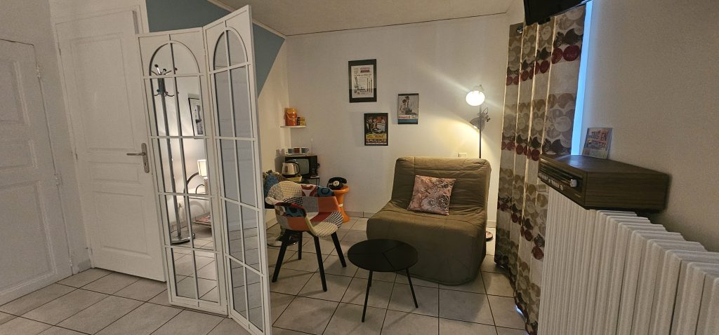 salon vintage année 70 80