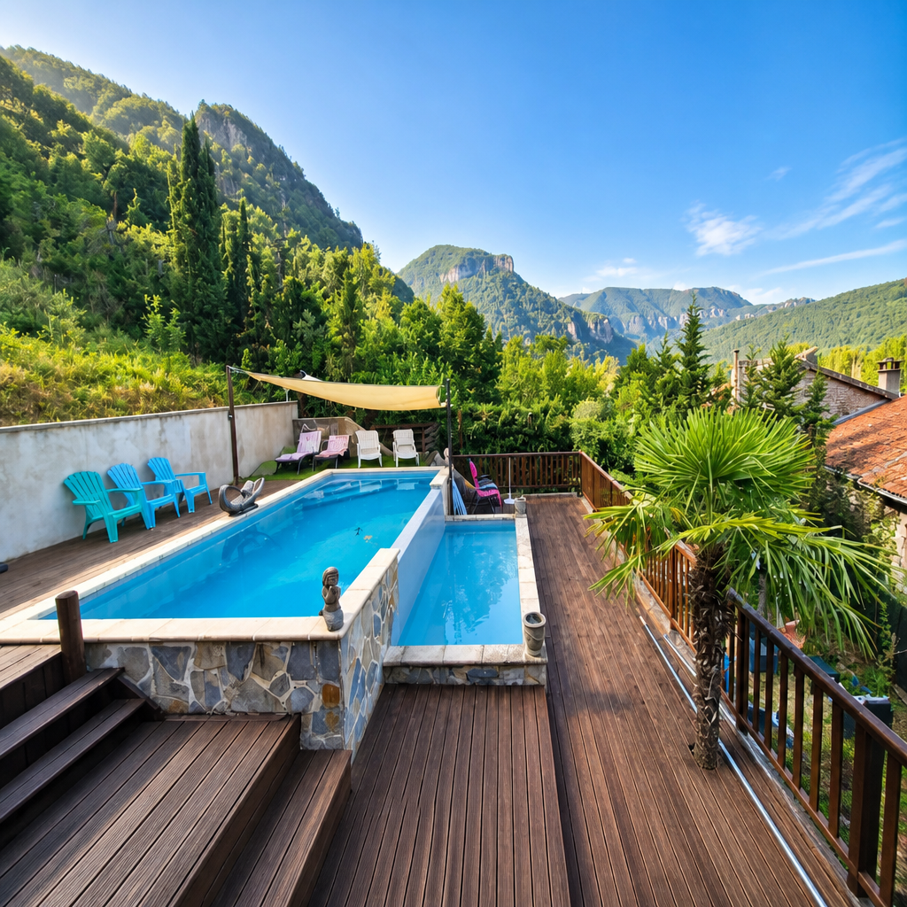 chambres d hotes avec piscine gorges du tarn
